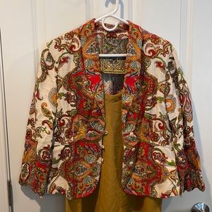 Robert Graham Paisley Linen Blazer